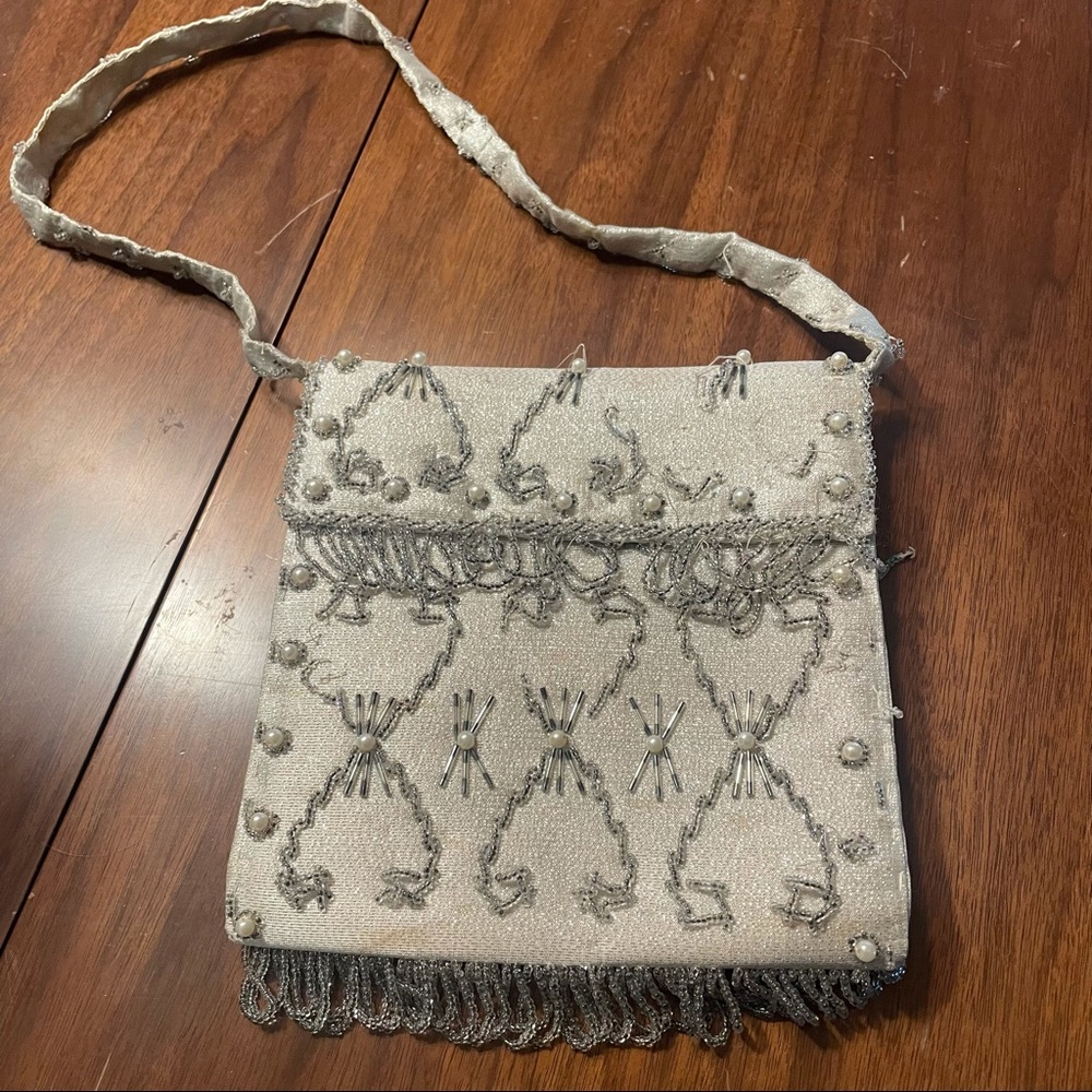 Vintage Beaded Purse - Picture 3 of 5